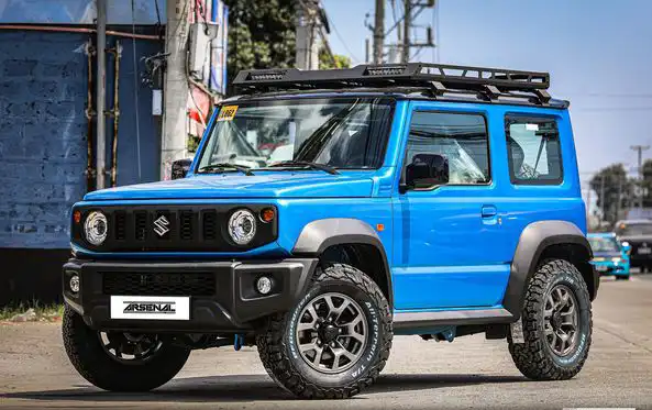 mau suzuki jimny mau xanh do