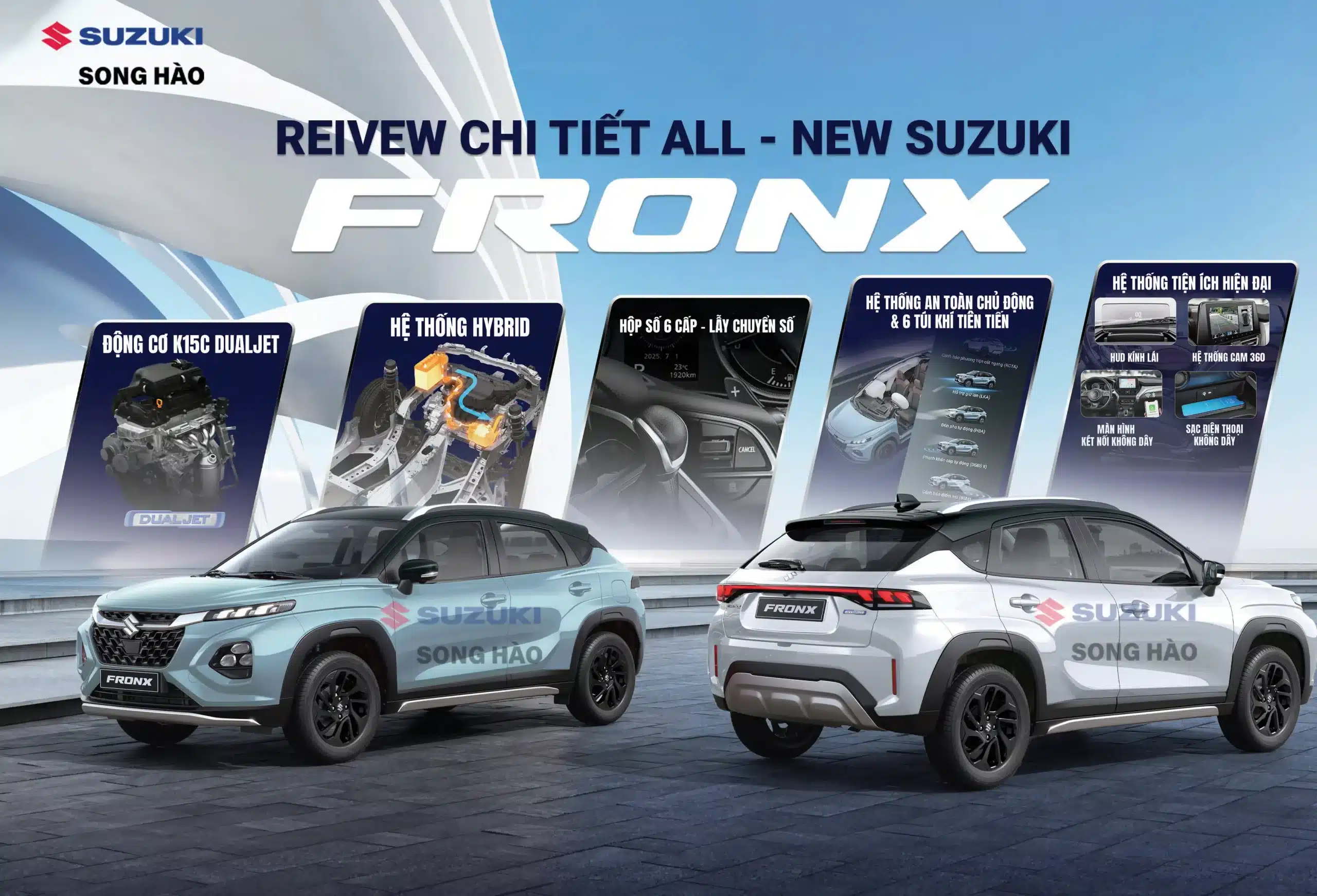 Suzuki Fronx 2025 có gì ? Thông số, giá bán và ưu đãi mới nhất 1 review-chi-tiet-suzuki-fronx-moi-nhat