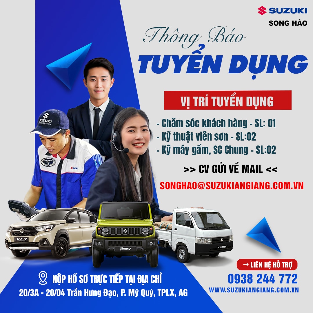 tuyen-dung-nghe-o-to-an-giang-suzuki-song-hao-thang-6-2025