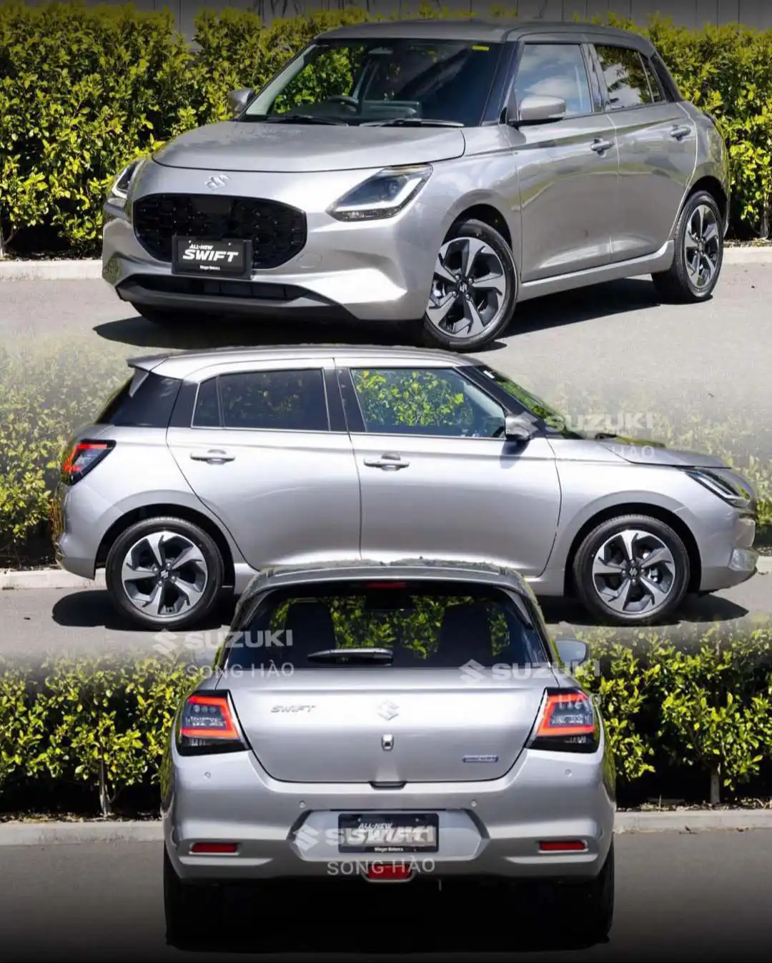 suzuki swift 2025 mau bac moi nhat