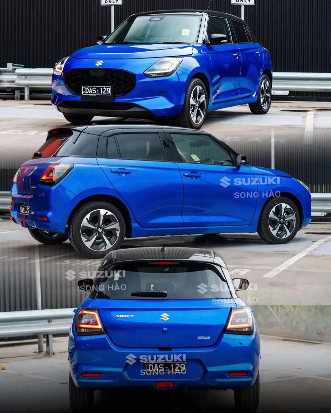 suzuki swift 2025 mau xanh duong moi nhat