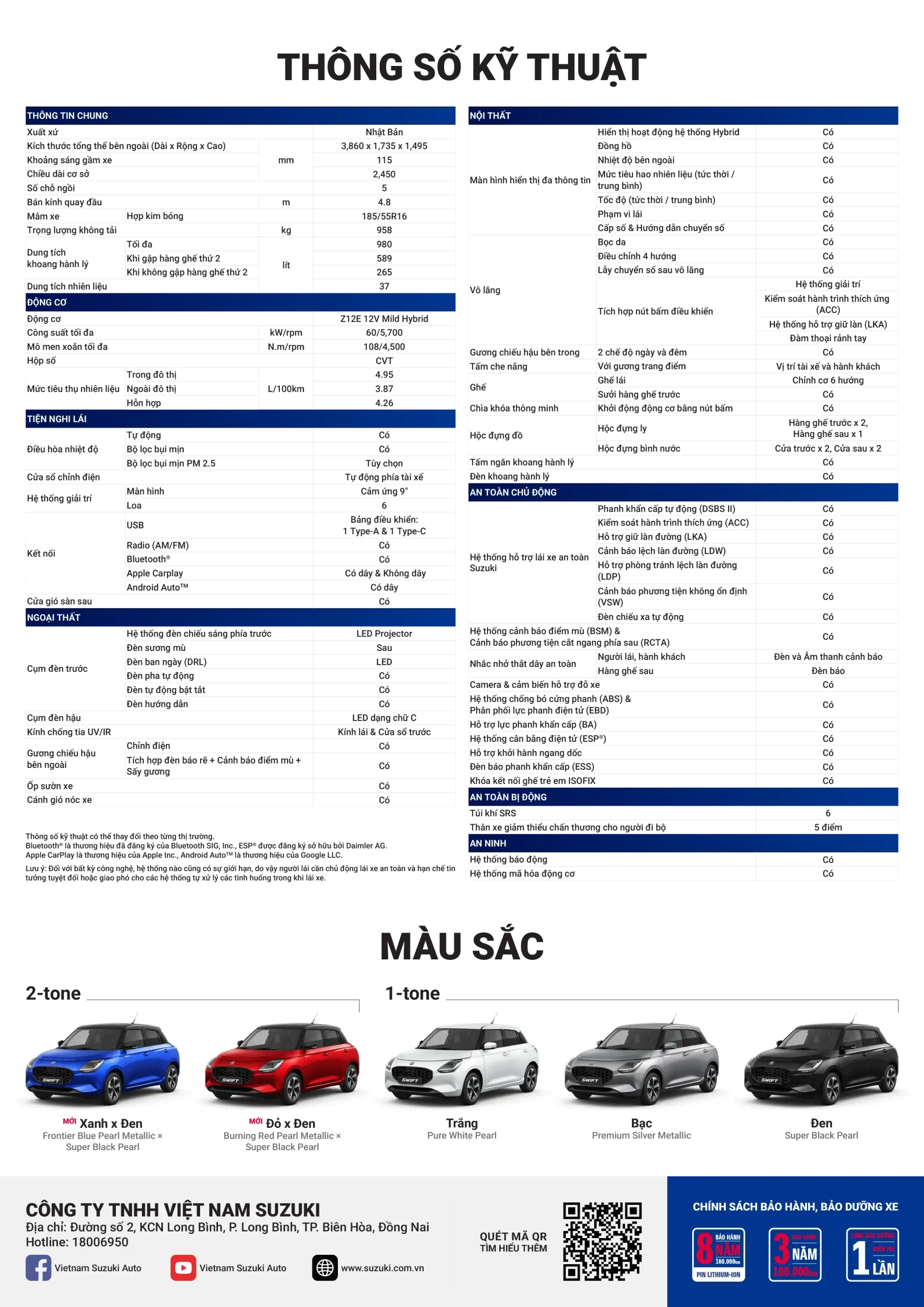thong-so-xe-swift-hybrid-suzuki-moi-nhat