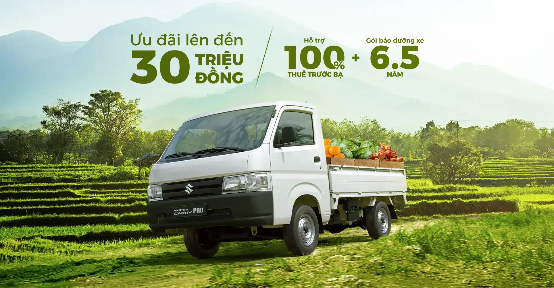 khuyen mai xe tai suzuki thang 10 2025