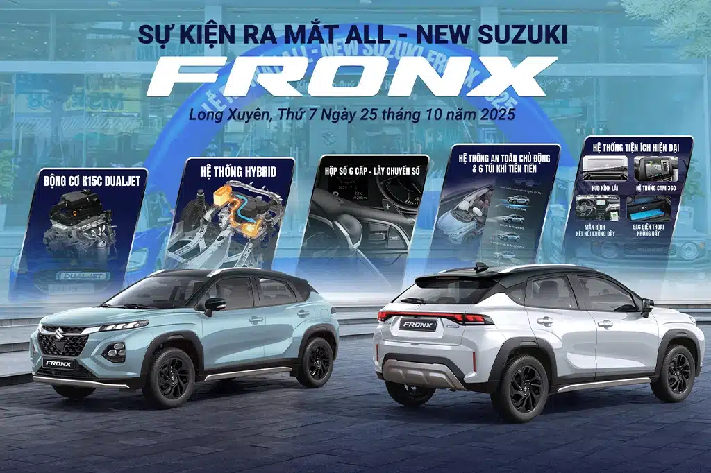 su kien ra mat fronx 2025 suzuki song hao