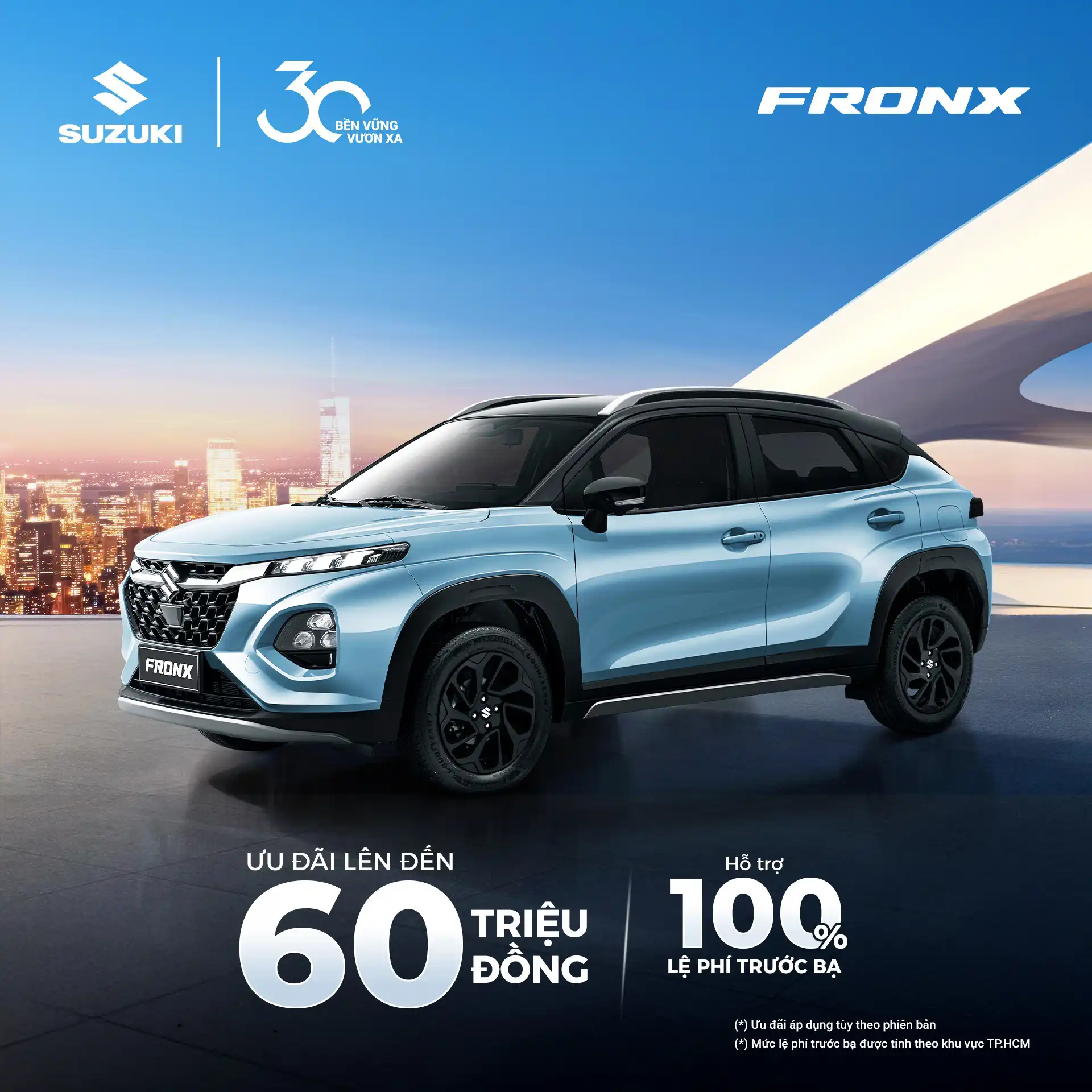 cap nhat khuyen mai suzuki fronx 12 2025 mien thue truoc ba