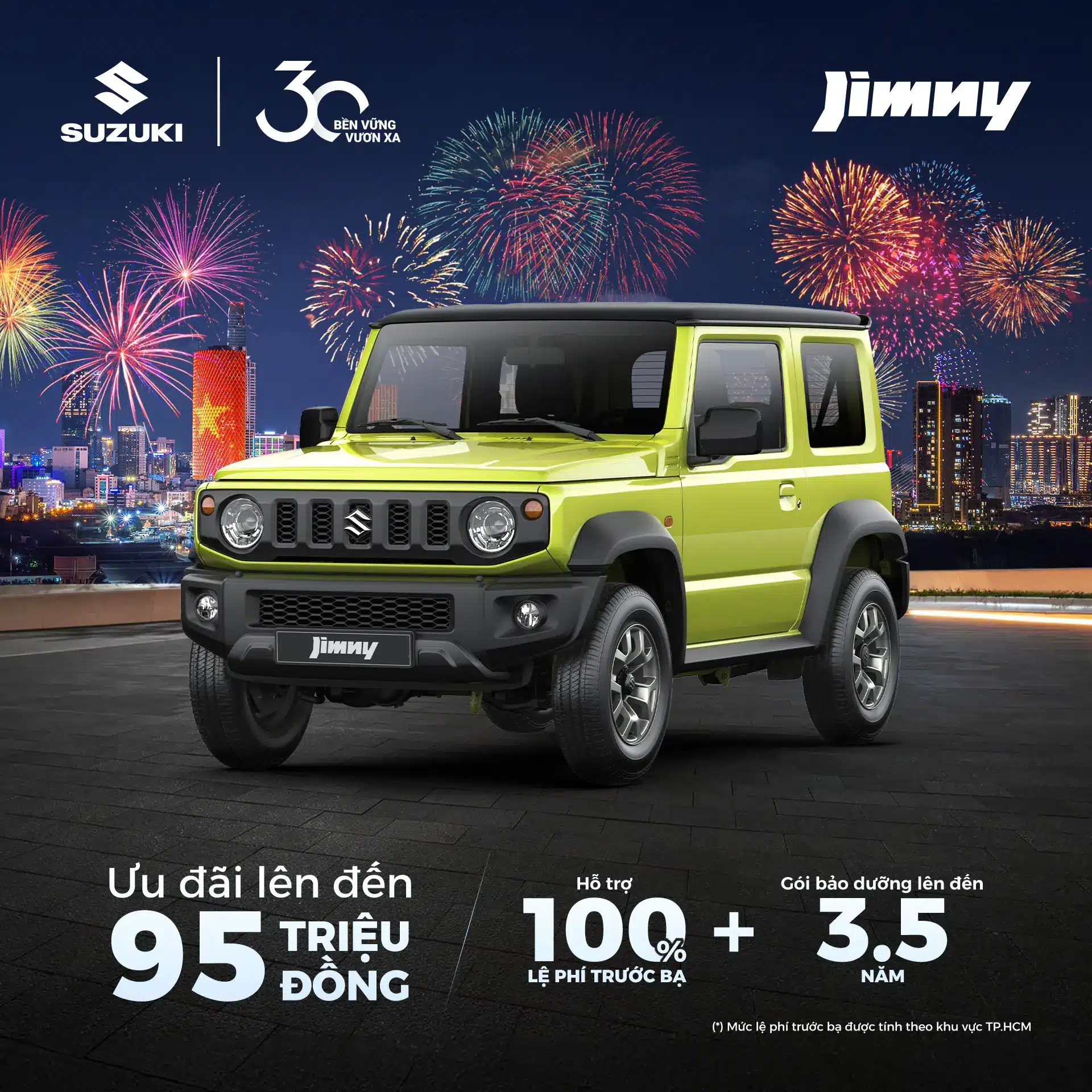 Khuyến mãi Suzuki tháng 1 2026 dành cho các dòng ô tô, xe tải Suzuki 4 khuyen mai suzuki jimny thang 1 2026