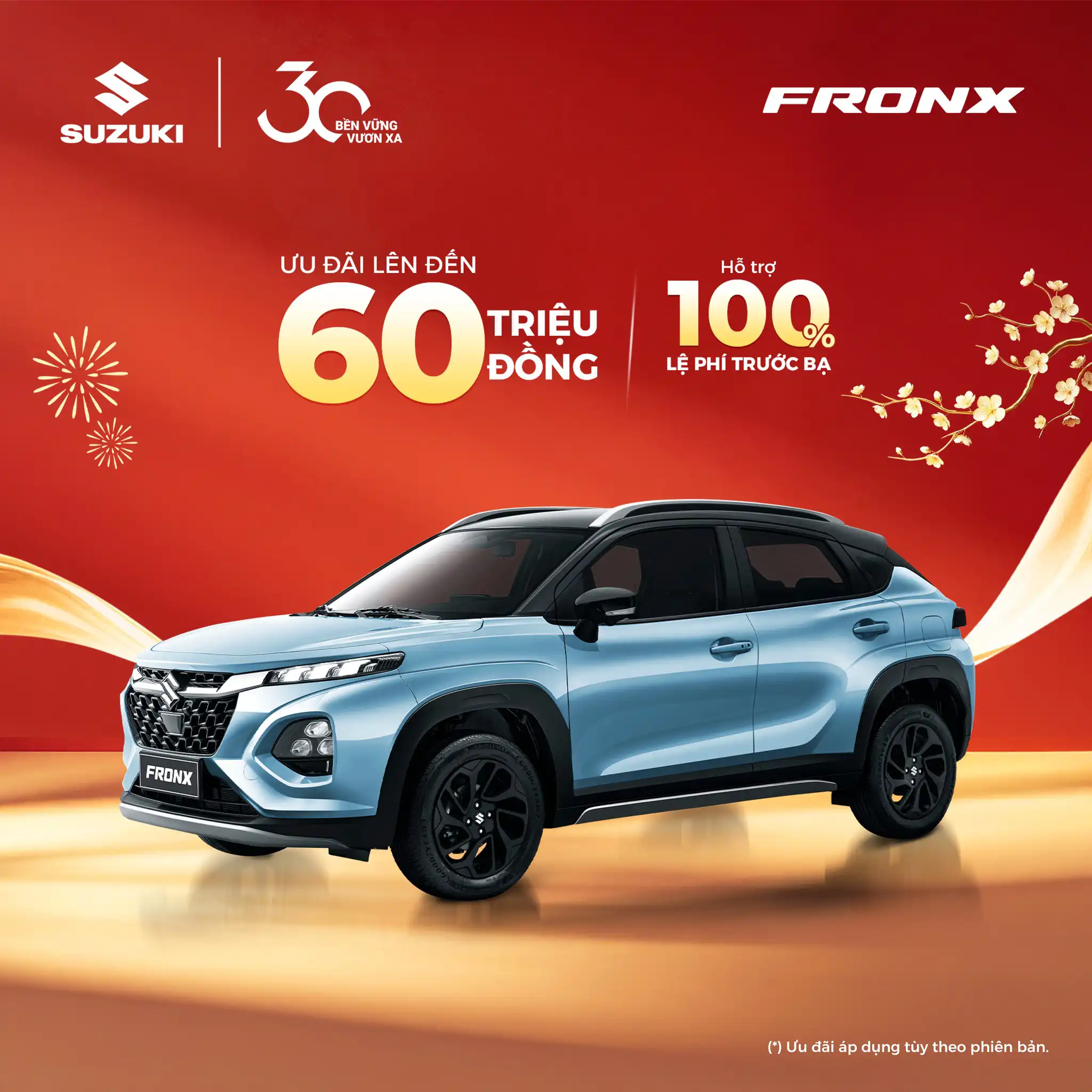 khuyen mai suzuki fronx thang 2 2026