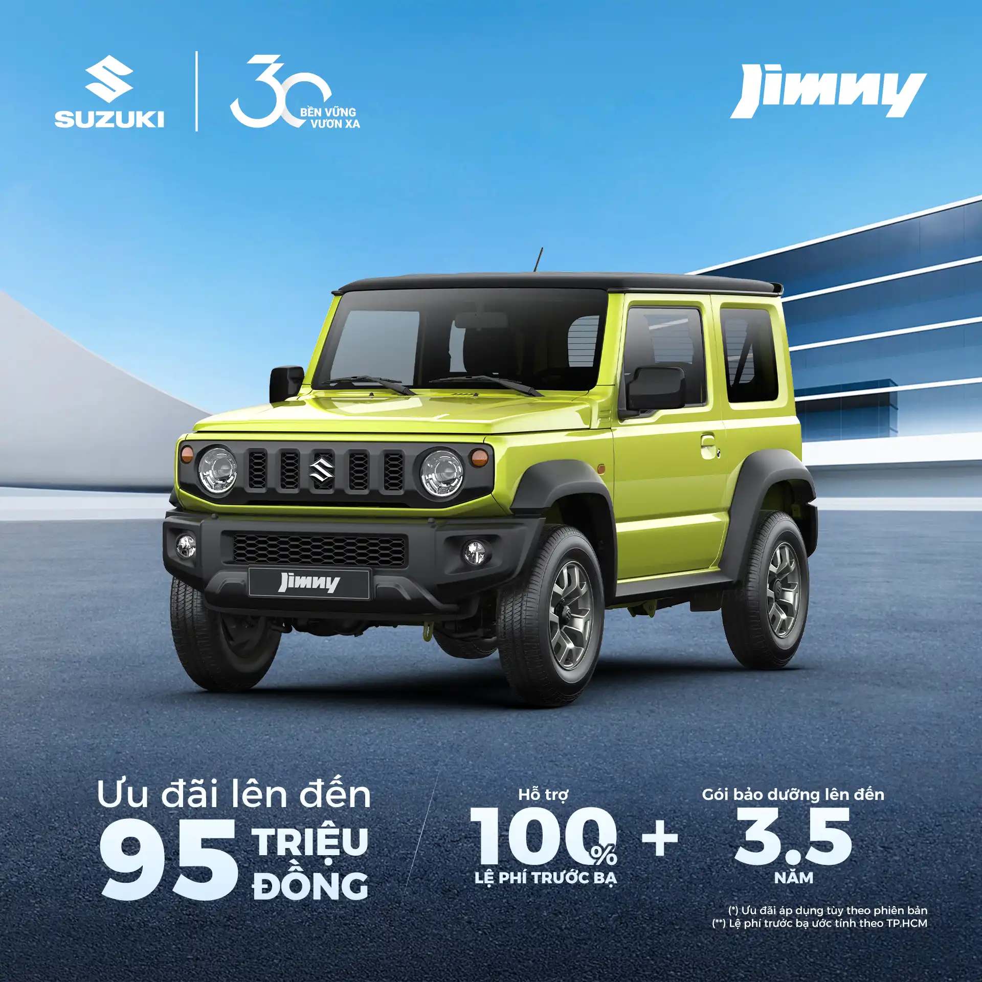 Khuyến mãi Suzuki tháng 3 2026 dành cho các dòng ô tô, xe tải Suzuki 4 cap nhat khuyen mai suzuki jimny thang 3 2026